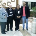 Maia Junior (Presidente do Sirecom CE),Vladimir Welte (Presidente do Sirecom PR), Ana Graziela (assessora jurídica do SIRECOM-MS) e Daniel Machado (Executivo do Sirecom Nordeste RS)